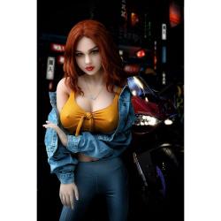 Red Hair Locomotive Girl Sex Doll Margaret 168cm