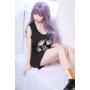 Purple Haired Sex Doll Lifelike Love Doll Lyric 158cm