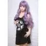 Purple Haired Sex Doll Lifelike Love Doll Lyric 158cm Purple Haired Sex Doll Lifelike Love Doll Lyric 158cm