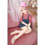 Mini Sex Doll Flat Chest Love Doll Macie 65cm