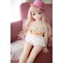 Mini Sex Doll Flat Chest Love Doll Macie 65cm