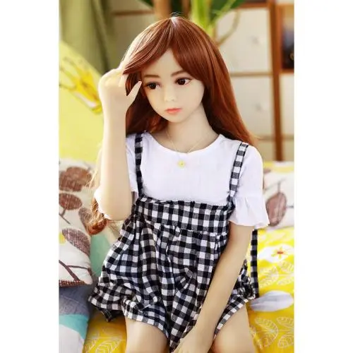 Japanese Flat Chested Real Sex Doll Lucy 100cm