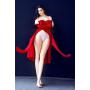 Queen Sexy Love Doll In Red Dress Alexa 170cm