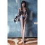 Black Queen Sex Doll With Small Breast Morgan 168cm