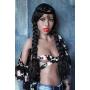Black Queen Sex Doll With Small Breast Morgan 168cm