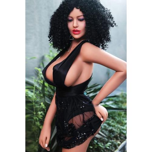 Realistic Black Sex Doll For Sale Evangeline 165cm