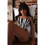 Cheap Black Sex Doll Real Lifelike Sex Doll Giselle 155cm