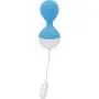 Pure Love Vibrating Silicone Kegel Exercise Balls for Beginners & Advanced, Pelvic Strengthening and Tightening, Blue Color Massage Balls, Clitoral Stimulator Pure Love Vibrating Silicone Kegel Exercise Balls for Beginners & Advanced, Pelvic Strengthening and Tightening, Blue Color Massage Balls, Clitoral Stimulator