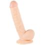 Secret Servicer Large Realistic Dildo with Strong Suction 9" Length, 6-1/2" Insertable, 1-5/8" Diameter, 5" Circumference Made in France 1 YR Return Policy!