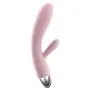 Svakom Barbara Rechargeable Ribbed Rabbit, Pale Pink Svakom Barbara Rechargeable Ribbed Rabbit, Pale Pink