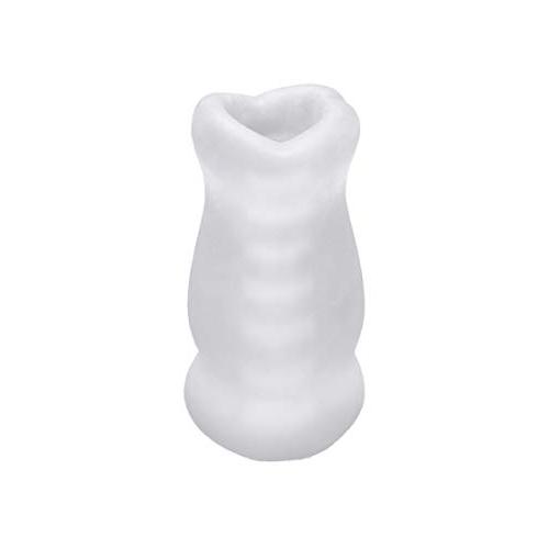 Doc Johnson The Super Sucker - ULTRASKYN Masturbator - Pocket Pal - Open-Ended Stroker - Proudly Made In America - Frost