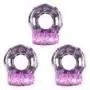 3Pcs Orgasmic Vibrating Erection Ring, Purple 3Pcs Orgasmic Vibrating Erection Ring, Purple