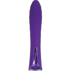 Adam and Eve Perfect Pulsating Waterproof Silicone Massager Purple