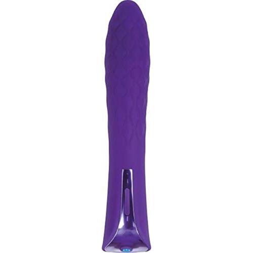 Adam and Eve Perfect Pulsating Waterproof Silicone Massager Purple