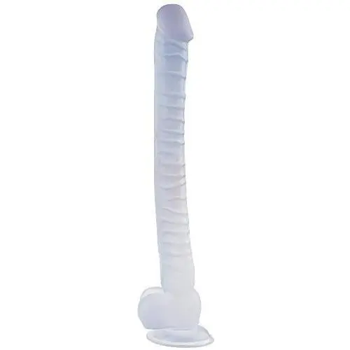 LLGGDD 16-inch Ultra-Long Soft V-Î-Brâtors Reality Dî`Ld.ɔS Silicone Medical Material with Suction Cup Stick Safe Soft Beginner (Color : C) LLGGDD 16-inch Ultra-Long Soft V-Î-Brâtors Reality Dî`Ld.ɔS Silicone Medical Material with Suction Cup Stick Safe Soft Beginner (Color : C)