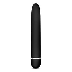 Eden 7" Elegant Silky Smooth Powerful Vibrator -- Clitoral and G Spot Stimulator -- Sex Toy for Women -- Sex Toy for Couples (Black)