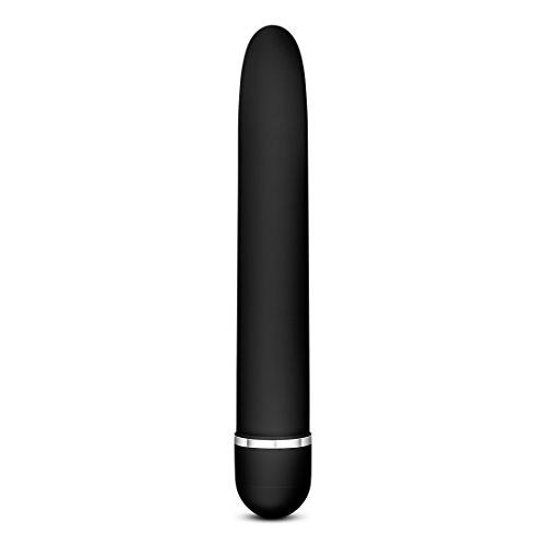 Eden 7" Elegant Silky Smooth Powerful Vibrator -- Clitoral and G Spot Stimulator -- Sex Toy for Women -- Sex Toy for Couples (Black)