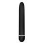 Eden 7" Elegant Silky Smooth Powerful Vibrator -- Clitoral and G Spot Stimulator -- Sex Toy for Women -- Sex Toy for Couples (Black)