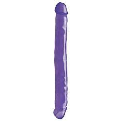 Pipedream Basix 12-inch Double Dong, Purple