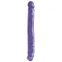 Pipedream Basix 12-inch Double Dong, Purple
