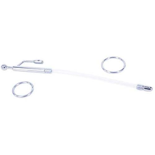 Eastern Delights Double Function Urethral Sounds Probe Urethral Sounding Rod Penis Plug Not for Beginner
