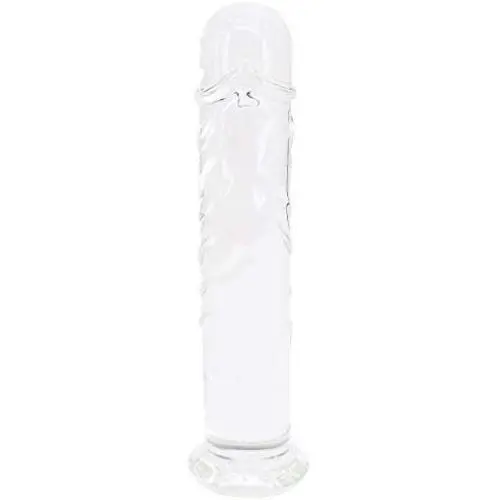 Eastern Delights 8.5 Inches Realistic Dildo Glass Pleasure Wand Anal Sex Toy Eastern Delights 8.5 Inches Realistic Dildo Glass Pleasure Wand Anal Sex Toy