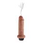 Pipedream Products King Cock 6 Inch Squirting Cock, Tan