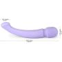 Cordless Wand Massager - Dual Independent Motor - 3X Speeds 65x Patterns - Muscle & Sports Recovery - Strong Vibration - USB Rechargeable - Waterproof - Travel Friendly - Light Purple