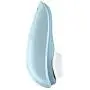 Womanizer Liberty Silent Lay On Vibe for Her, 30 ml We-Vibe Lubricant Included, Clitoral Stimulating Pleasure Air Technology with 6 Intensity Levels, Powder Blue
