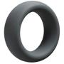 Doc Johnson OptiMALE - Tapered C-Ring - Stretchy Silicone - 35mm Unstretched Inner Diameter - Rounded Edges - Wont Dig Into Skin - Slate