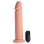 Curve Novelties Big Shot Vibrating Remote Control Silicone Dildo, 10 Inch