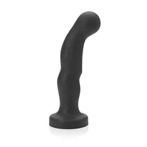 Tantus P-Spot - Ultra-Premium Silicone G Spot/Prostate Dildo - Black Tantus P-Spot - Ultra-Premium Silicone G Spot/Prostate Dildo - Black