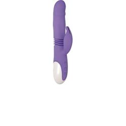 The Evolved EN-2872 Thick & Thrust Rabbit Vibrator, Purple