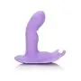 CalExotics Venus Butterfly Silicone Remote Rocking Penis – Hands Free Strap On Personal Massager Probe with Controller – Waterproof Adult Vibrator Sex Toy for Couples - Purple