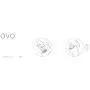 Ovo Ovo W1 Vibe, White Ovo Ovo W1 Vibe, White