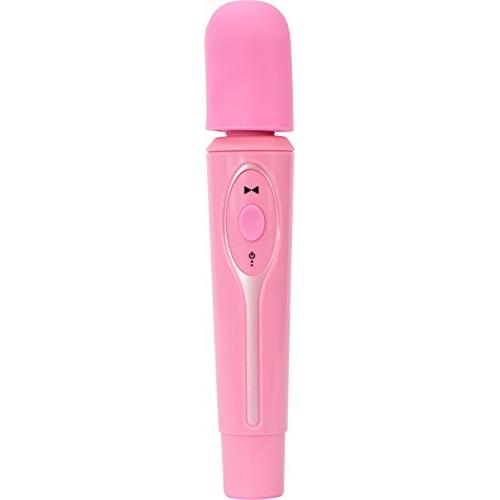 Pure Love 9” Silicone Vibrating Wand and Personal Massager, Pink Color, Adult Sex Toy, Body Massager