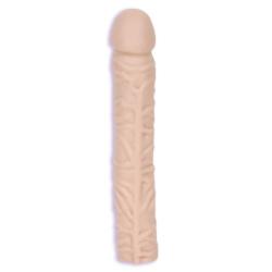 Doc Johnson Classic - 10 Inch Dong (9.8 in. Long and 1.7 in. Wide) - Made of Body-Safe PVC - Dildo - White