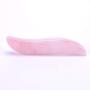 RSkull Massage Wand for Acupuncture Therapy Pointed Stick Treatment Gua Sha Scraping Tool, 100% Natural Rose Quartz Cambered QuartzJade Massage Wand Stone 1 Pcs (Rose Quartz)