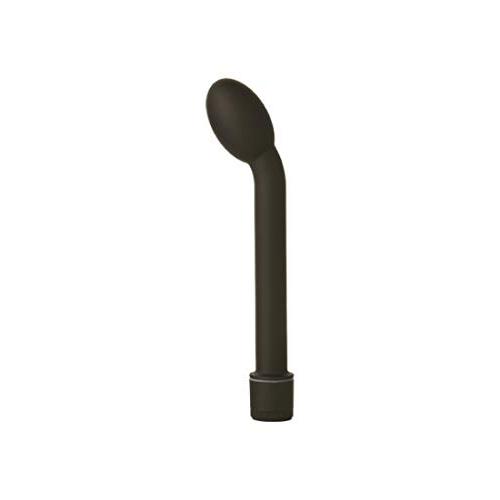 Doc Johnson Mood - Frisky - Curved for Direct G-Spot Stimulation - Curved for Clit Stimulation During Sex - Made of Velvet Touch ABS Plastic - Powerful Multi-Speed Vibrator - Black
