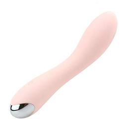 Hand-held Waterproof and Silent 10 Speed Wireless Wand Massager 0530P (Color : Pink)