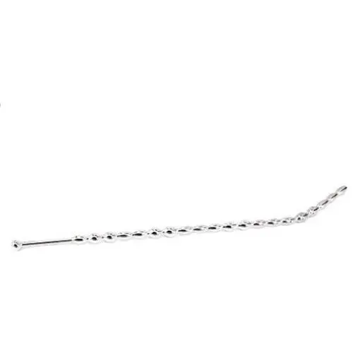 Eastern Delights Elite Bent Stainless Steel Beads Urethral Sounds Plug, Two Size Bead Eastern Delights Elite Bent Stainless Steel Beads Urethral Sounds Plug, Two Size Bead