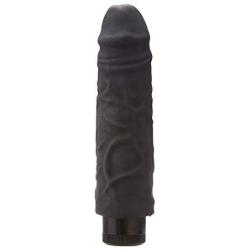 Topco Cyberskin X-Tasy Vibrator, Black, 1 Count