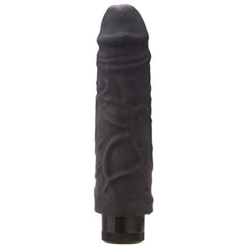 Topco Cyberskin X-Tasy Vibrator, Black, 1 Count