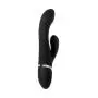 Evolved Novelties Rechargeable Silicone Extreme Rumble Rabbit Vibrator Black