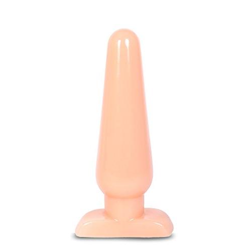 Hung Rider Butt Plug, Beige, Large
