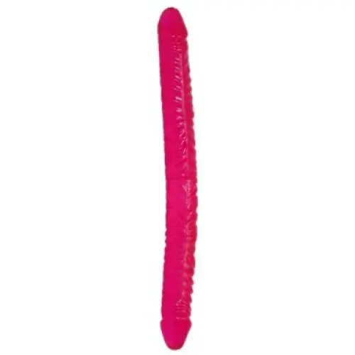 Jelly Double Dong 15 Inch Seductive Violet Jelly Double Dong 15 Inch Seductive Violet