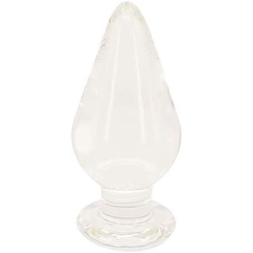 Eastern Delights Rock The Hell Huge Glass Butt Plug, Crystal Anal Plug Plug Pleasure Wand Anal Trainer, 28 oz