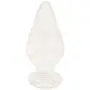 Eastern Delights Rock The Hell Huge Glass Butt Plug, Crystal Anal Plug Plug Pleasure Wand Anal Trainer, 28 oz