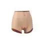 FEEDGO Fake Silicone Vagina Underwear for Drag Queen Silicone Shorts for Crossdresser Transgender with Pubic Hair