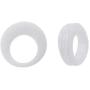 TPTPMAY 2pcs Silicone Pennis Sleeve Powerful Massage Long Lasting Toys for Men